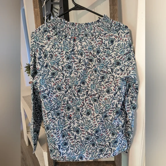 SOUTHERN TIDE Aubree fleur printed‎ top NWT - Picture 5 of 8